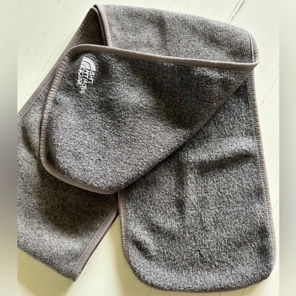 The North Face Light Brown Heathered Scarf 6.5